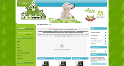 Desktop Screenshot of petnetstore.pl